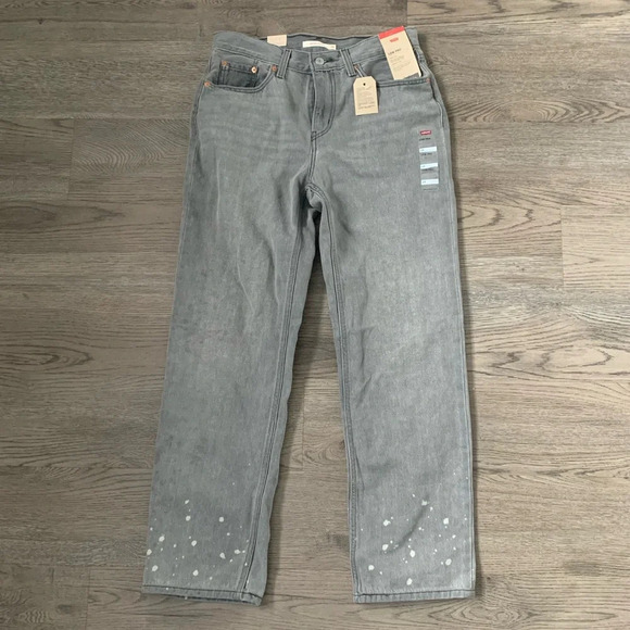 Levi's Low Pro Women's Jeans - Size 29‎ - Light Grey - NWT - Picture 4 of 12